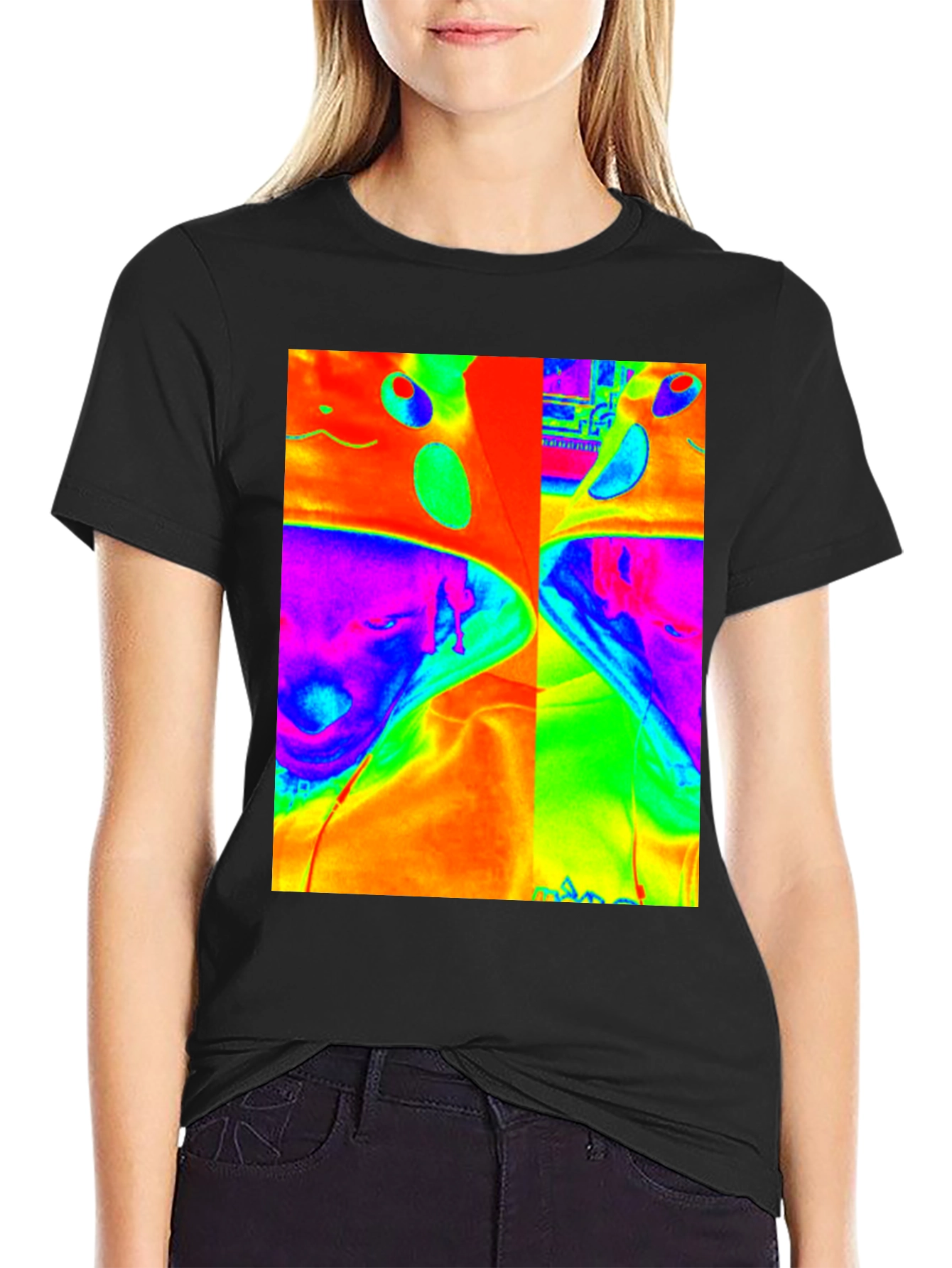 Abstract Thermal T-Shirt