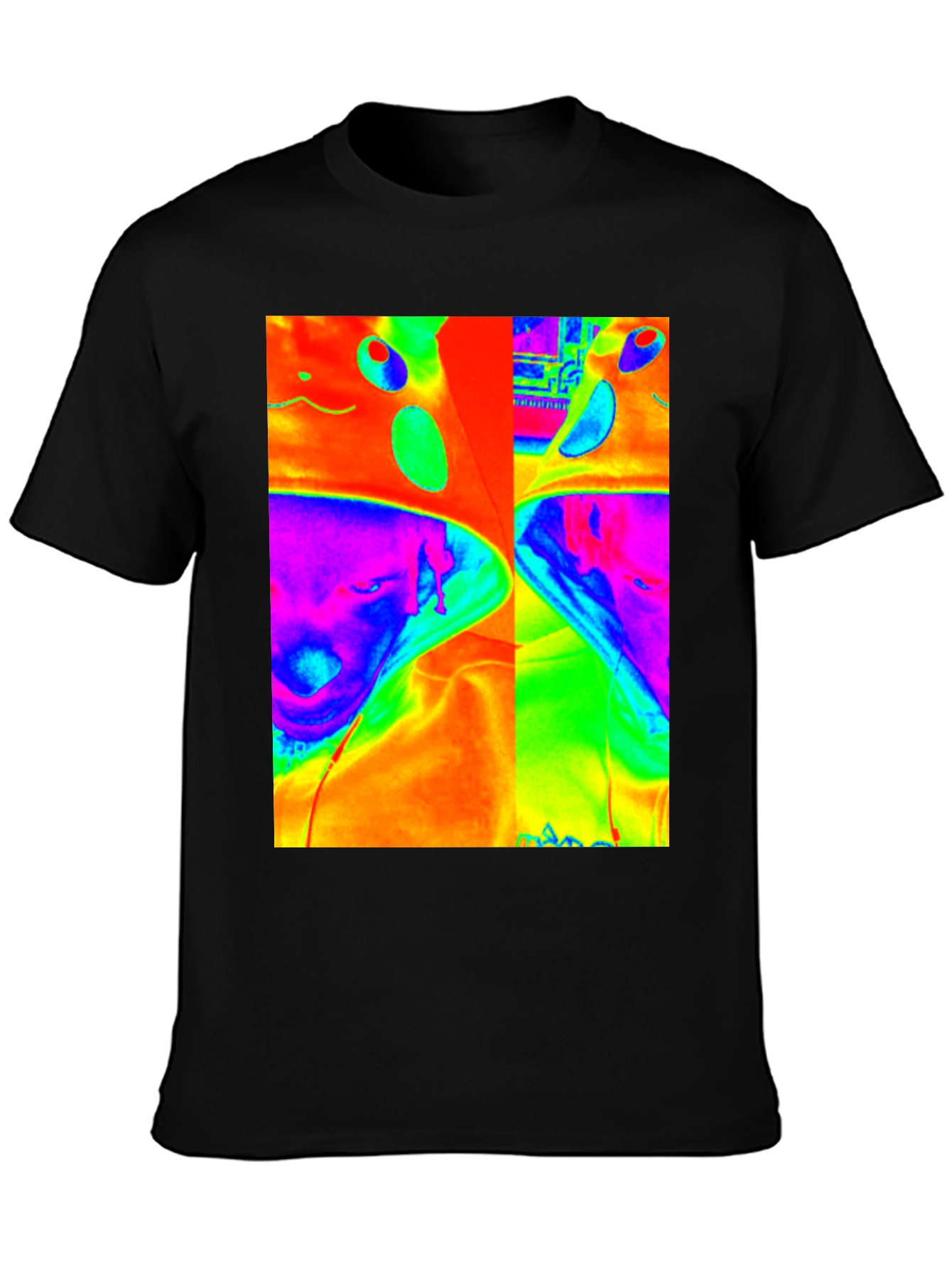 Abstract Thermal T-Shirt