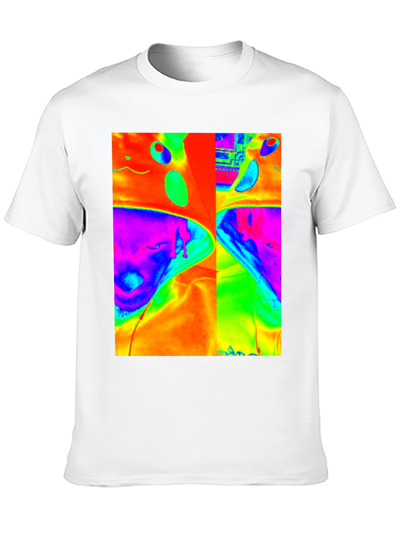 Abstract Thermal T-Shirt