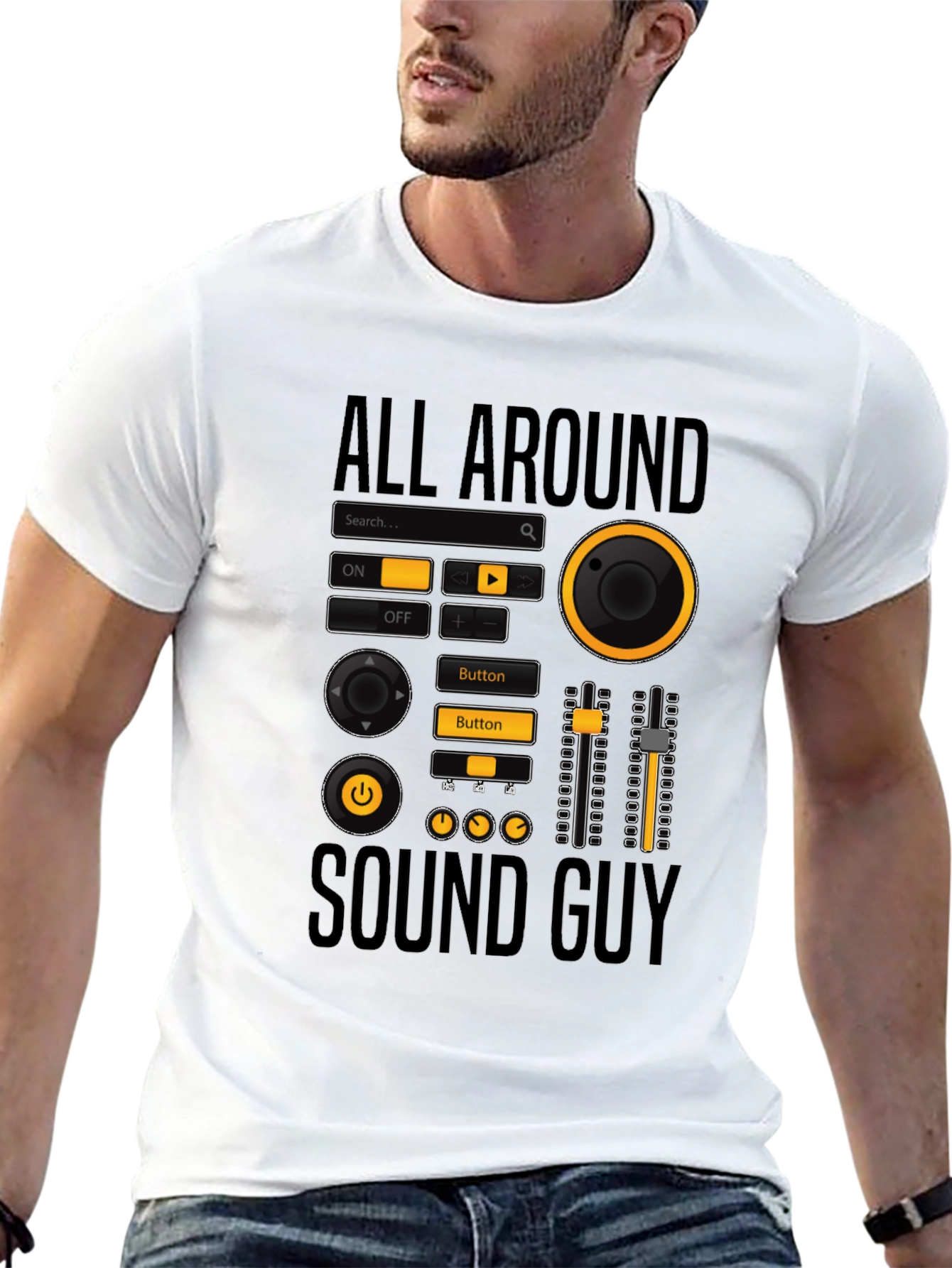 All Around Sound Guy Graphic T-Shirt