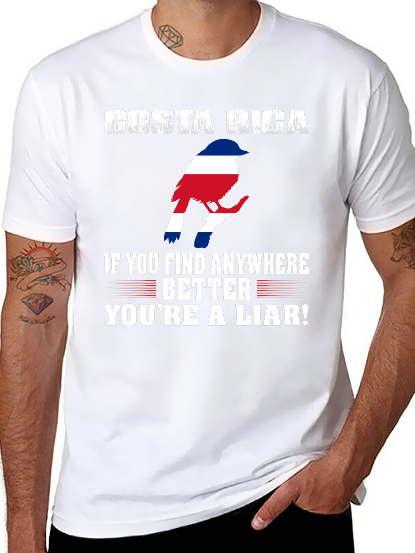 Costa Rica Bird Graphic Tee - Find Anywhere Better!