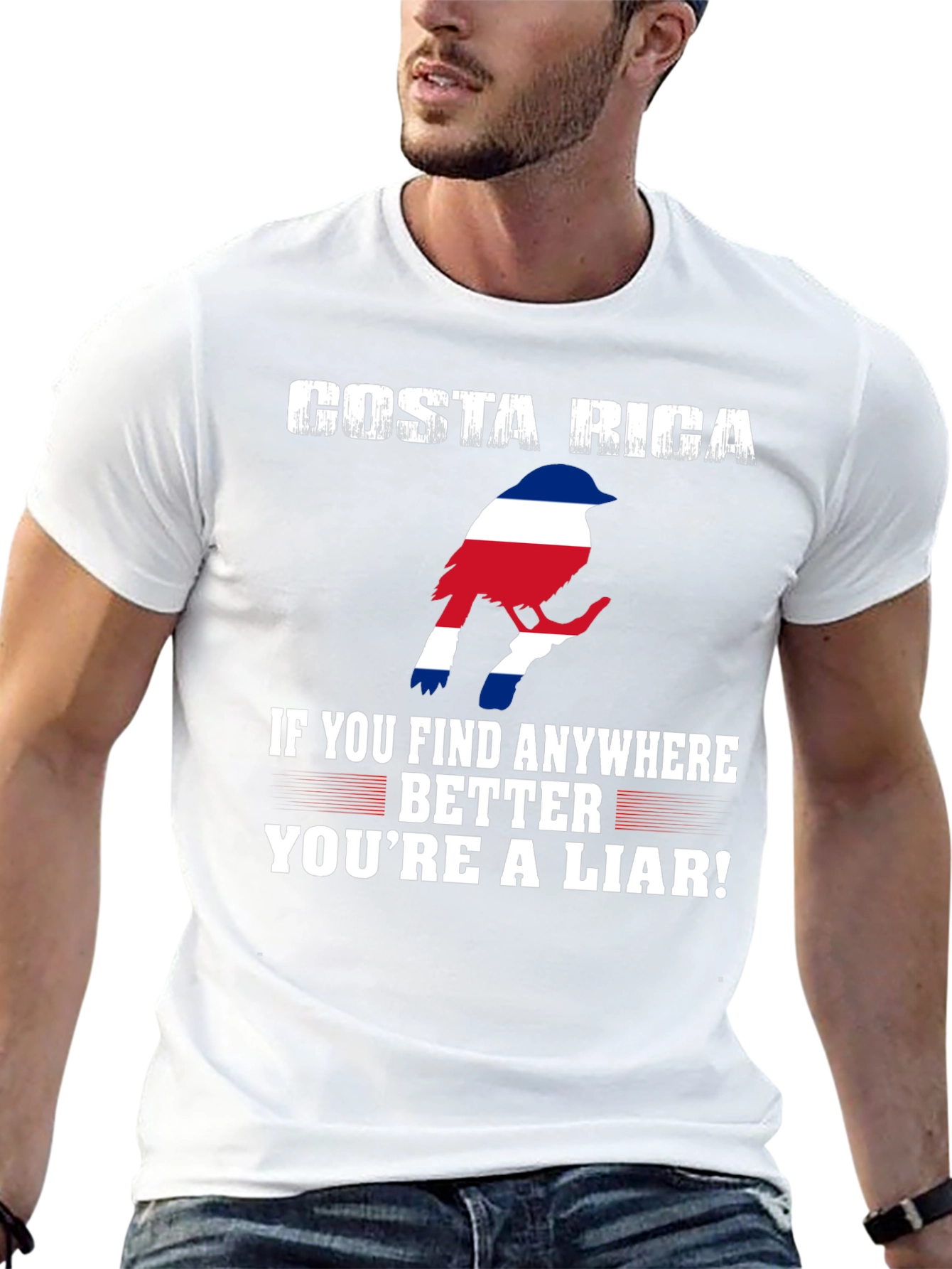 Costa Rica Bird Graphic Tee - Find Anywhere Better!