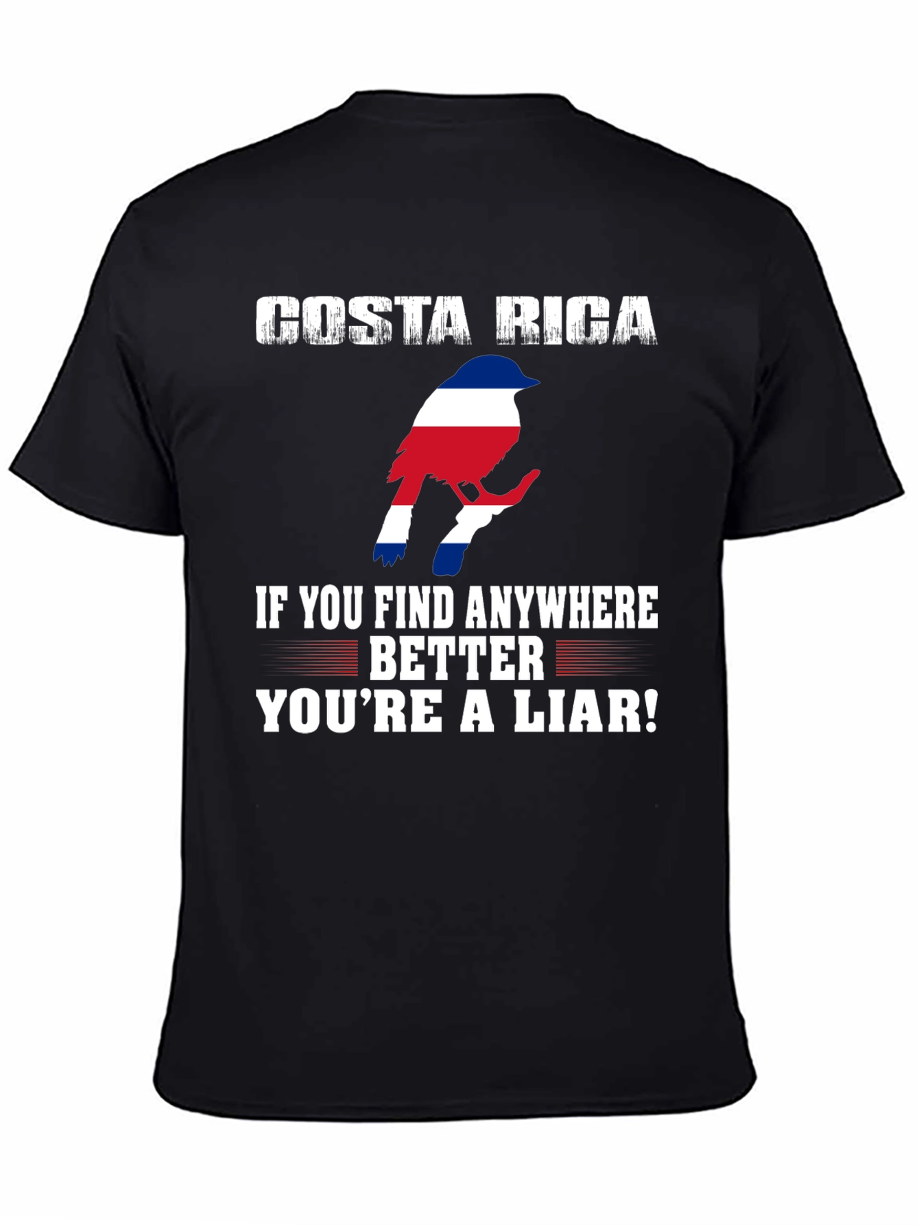Costa Rica Bird Graphic Tee - Find Anywhere Better!