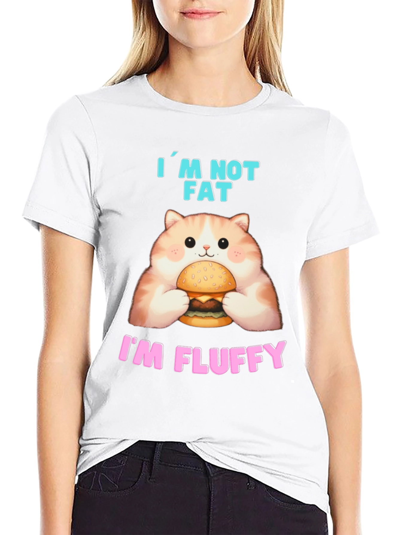 Im Not Fat Im Fluffy T-Shirt