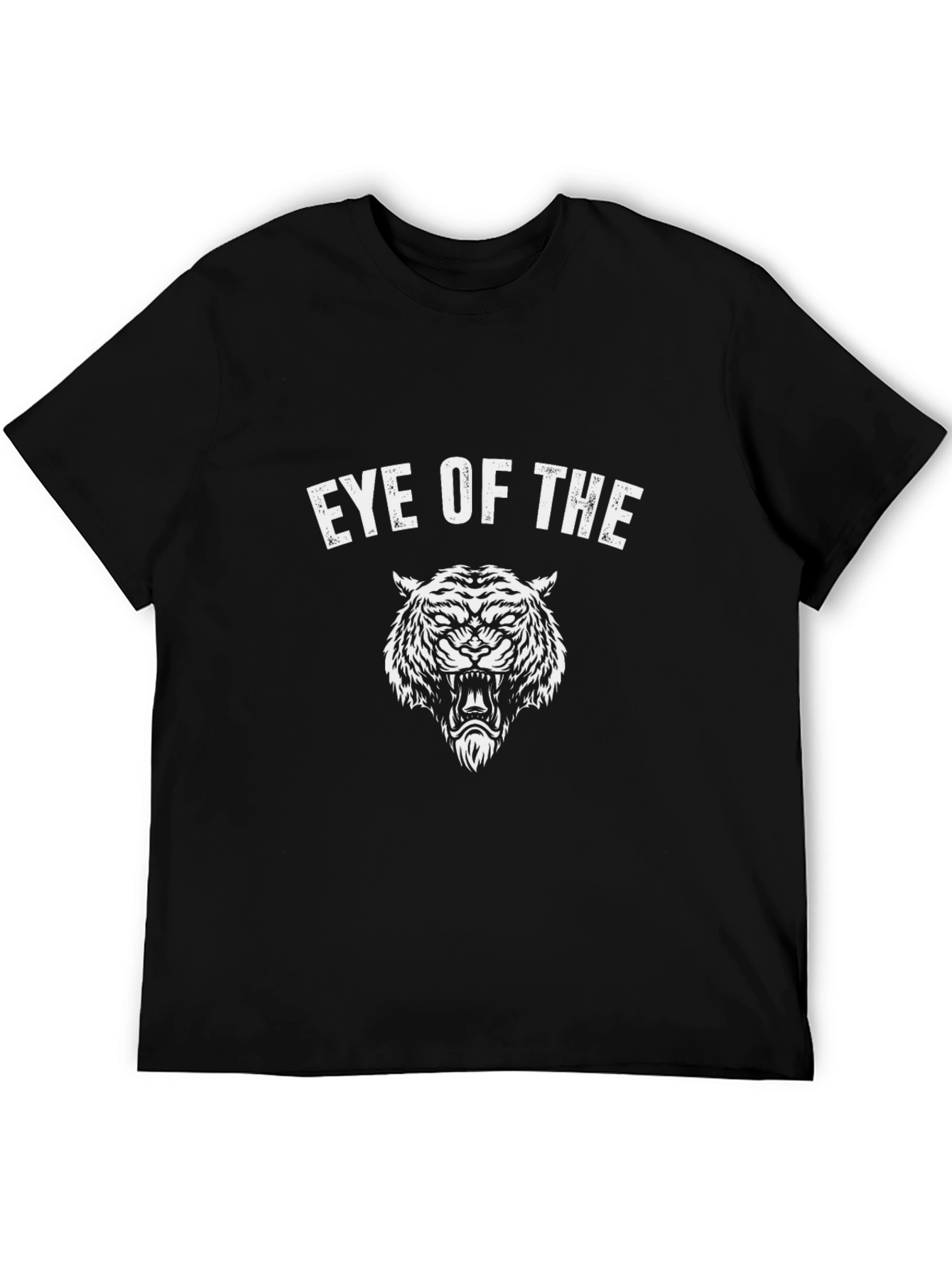 Eye of the Tiger Graphic Black T-Shirt