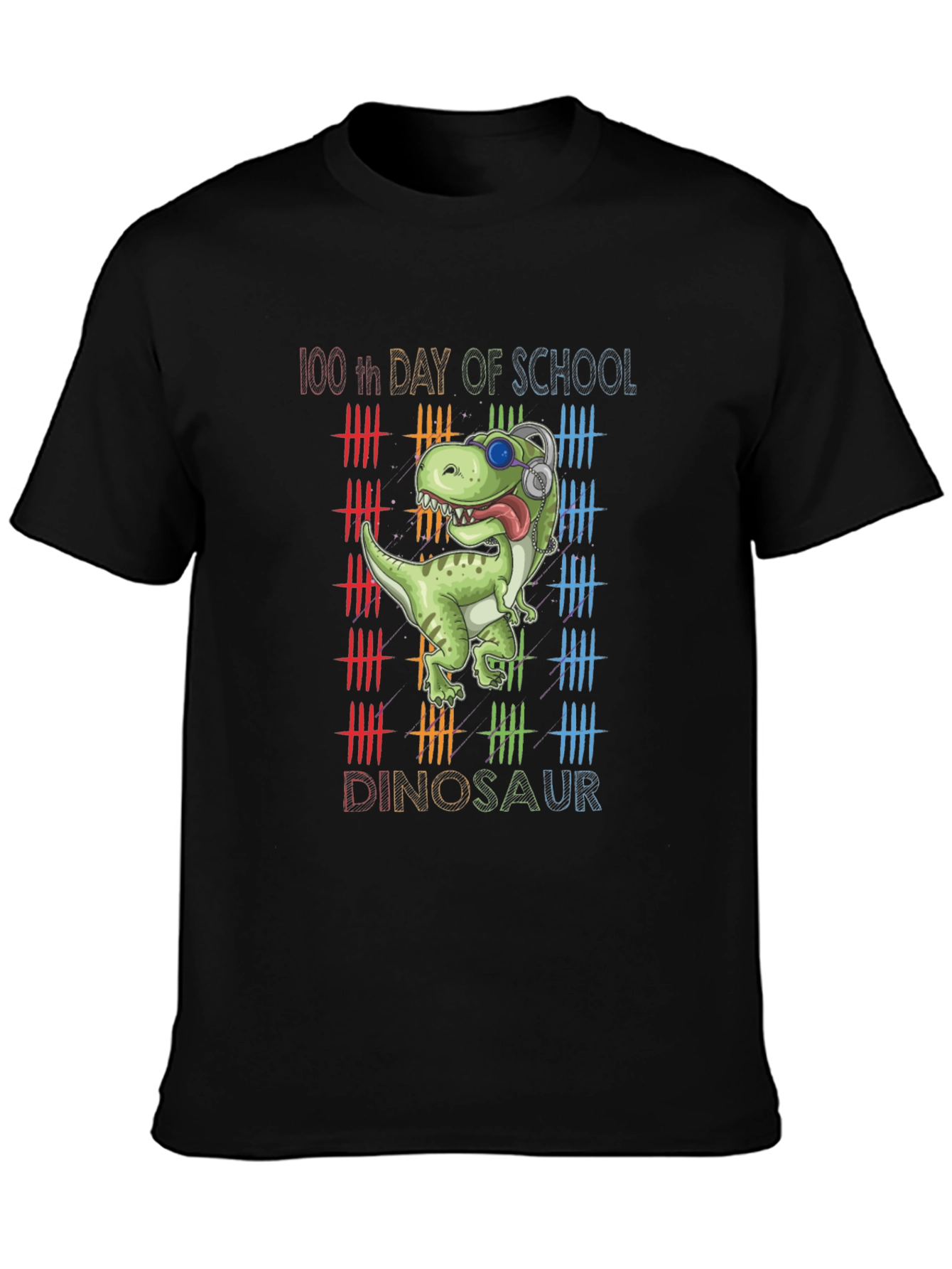 100th Day of School Dinosaur T-Shirt