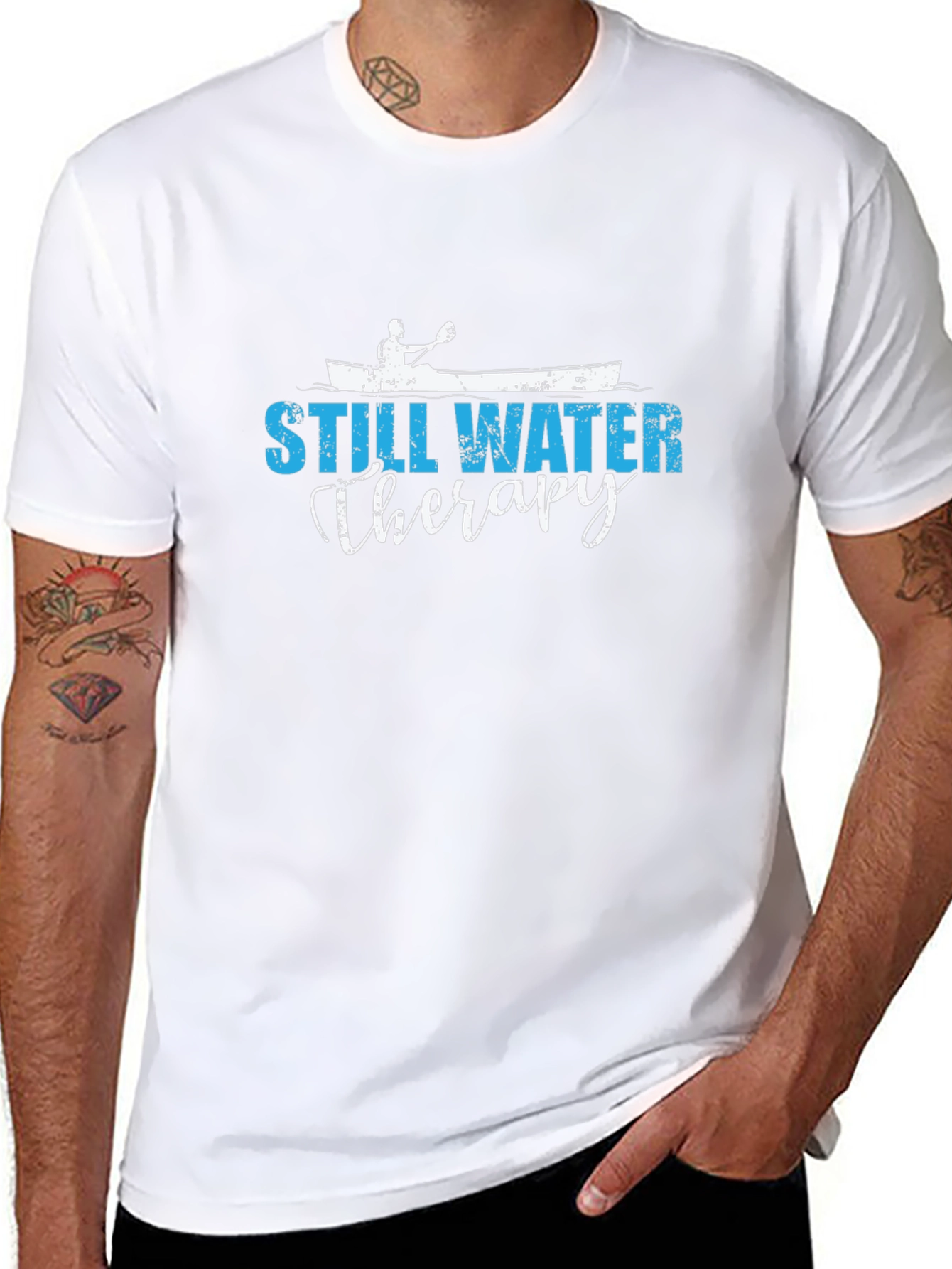 Still Water Therapy Tee - Relaxation Ready!