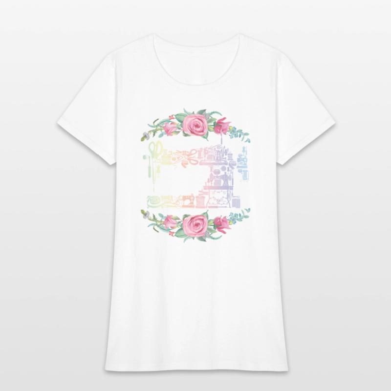 Yarn Craft Colored Sewing Machine Harmless Hobby Q