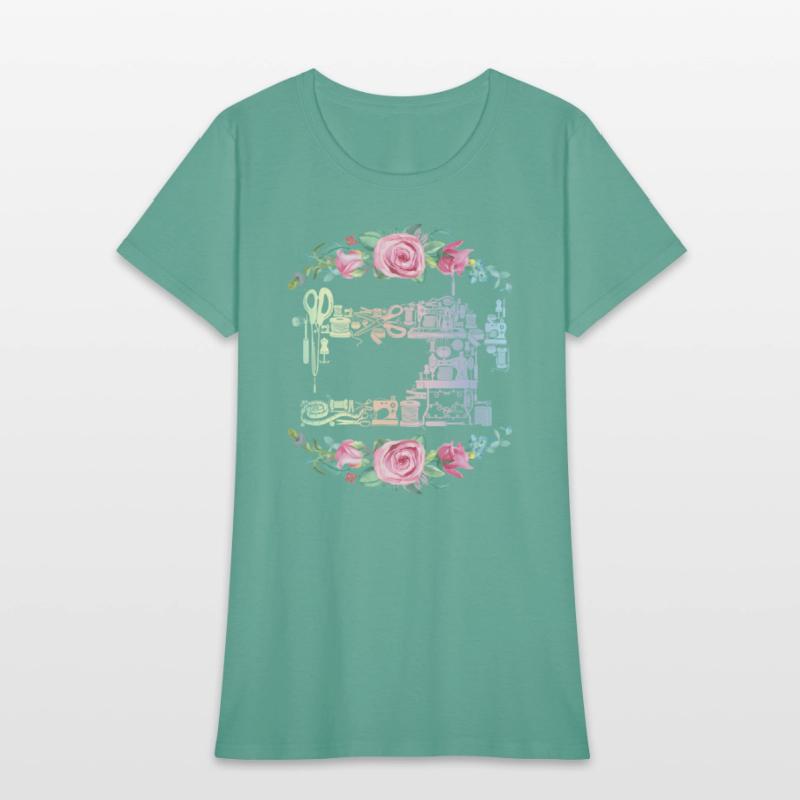 Yarn Craft Colored Sewing Machine Harmless Hobby Q