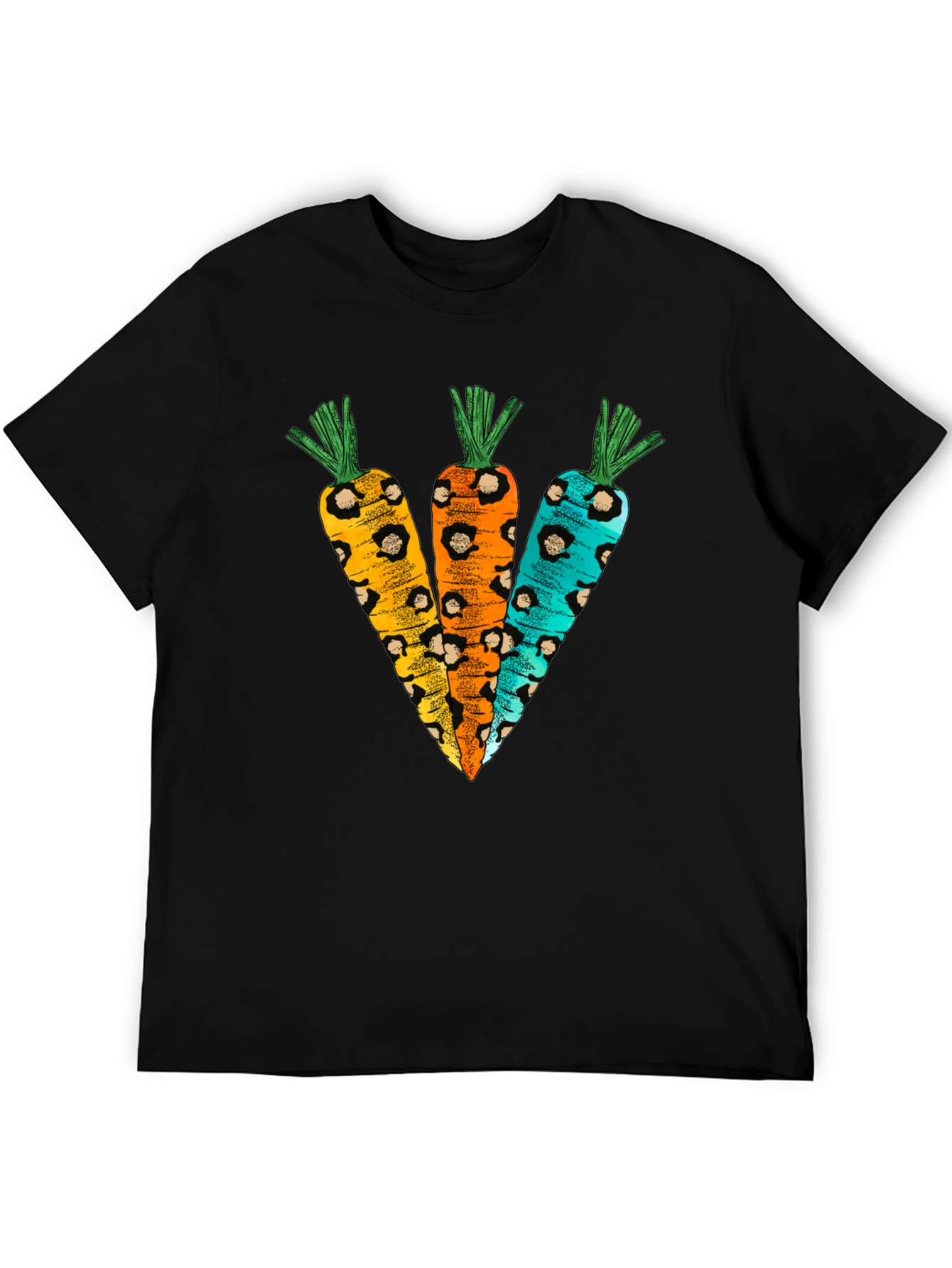 Leopard Print Carrots T-Shirt