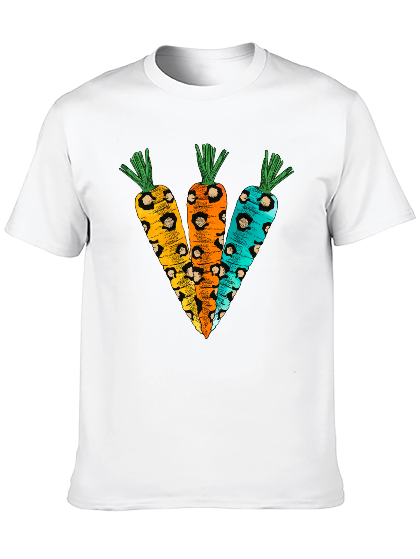 Leopard Print Carrots T-Shirt