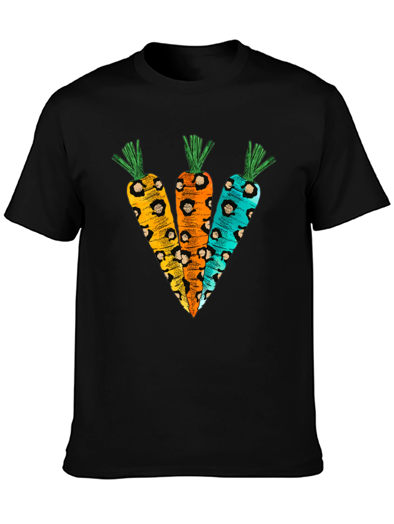Leopard Print Carrots T-Shirt