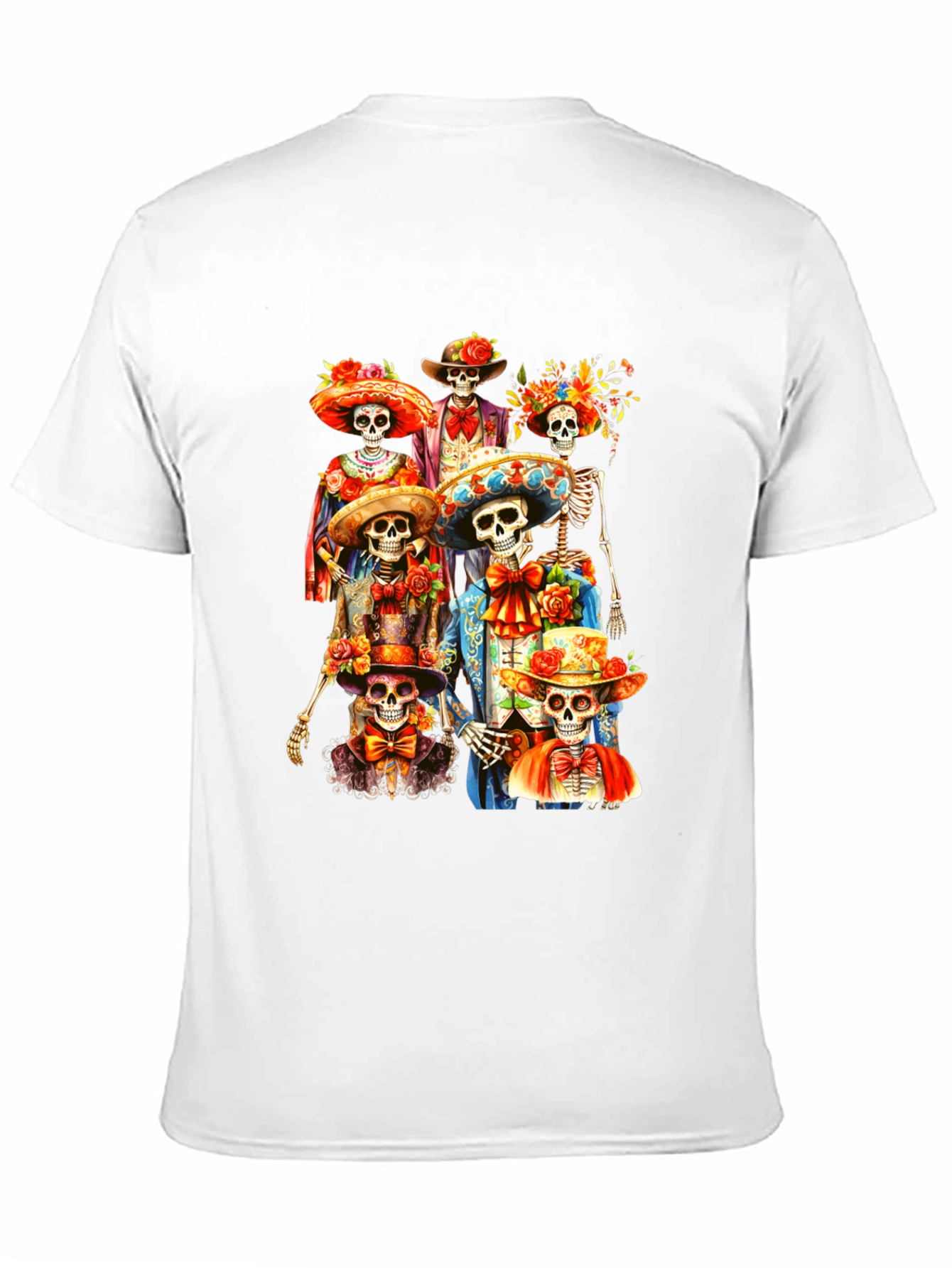 Day of the Dead Skeletons Graphic Tee