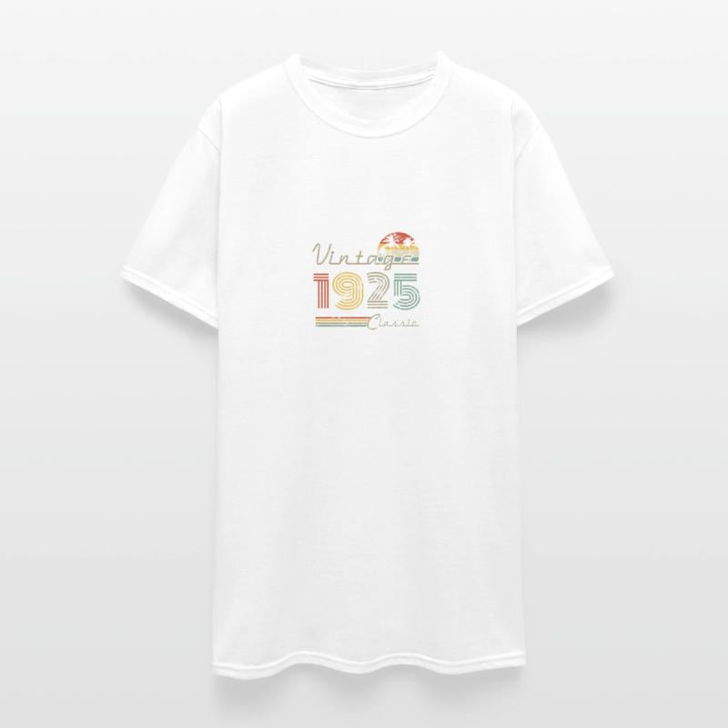 Year 1925 Vintage Slogan Born In Birthday