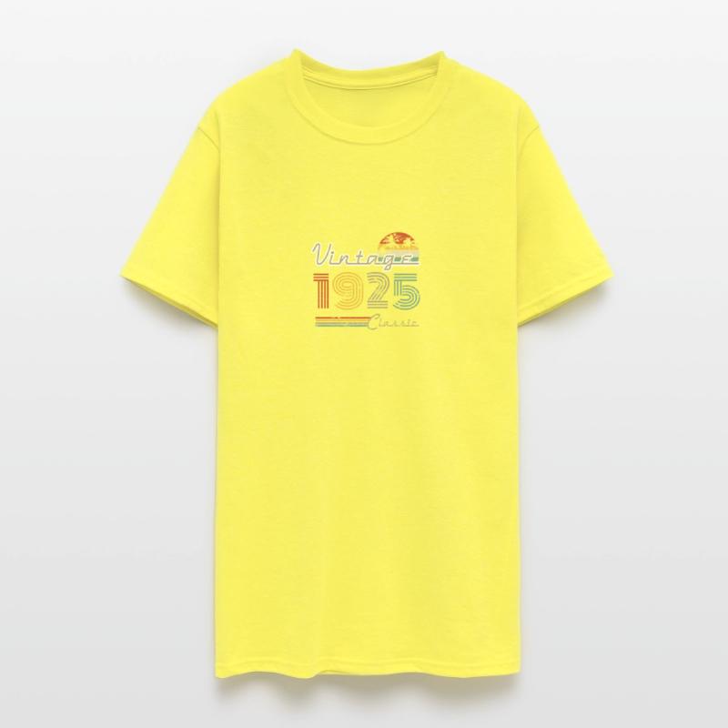 Year 1925 Vintage Slogan Born In Birthday