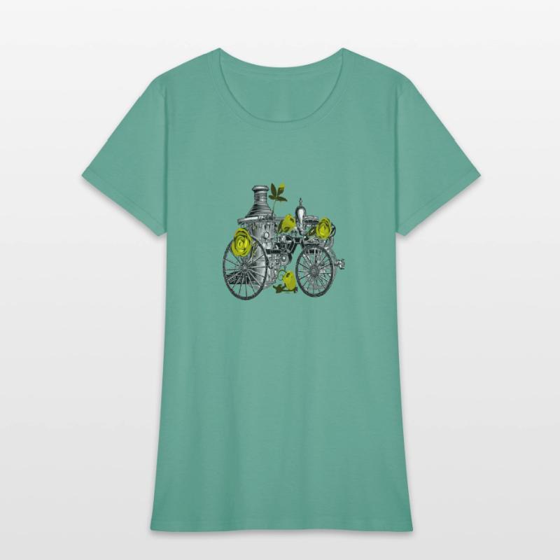 Yellow roses steam machine