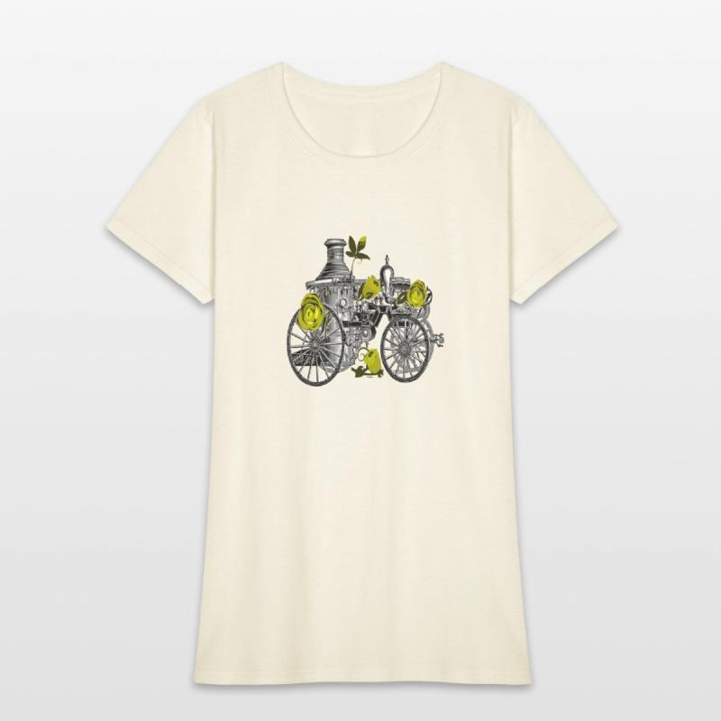 Yellow roses steam machine