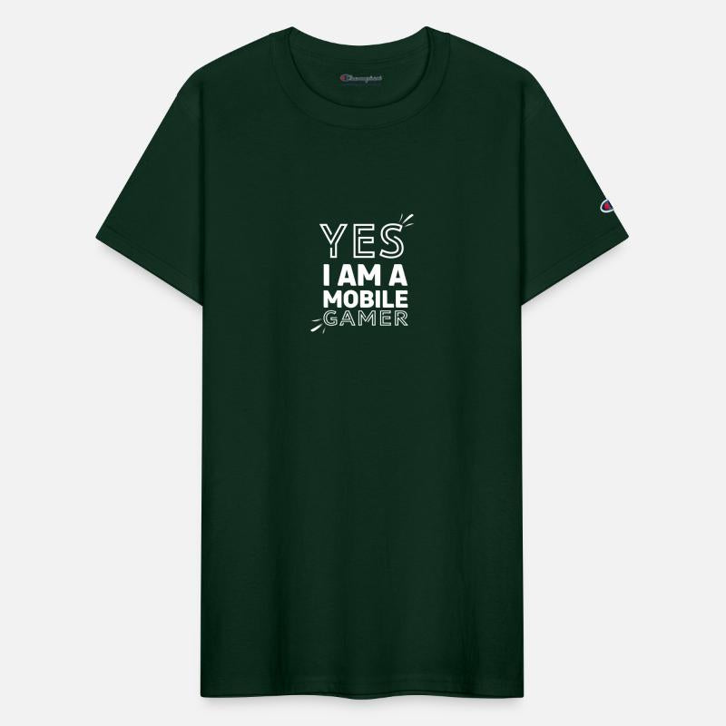 'Yes, I am a Mobile Gamer' - (White) Design
