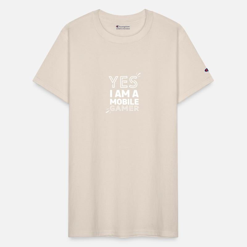 'Yes, I am a Mobile Gamer' - (White) Design