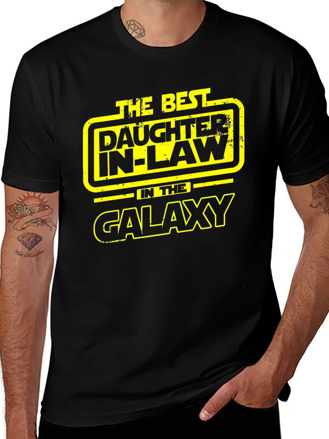 Best Daughter-in-Law T-Shirt: Star Wars Fan Gift