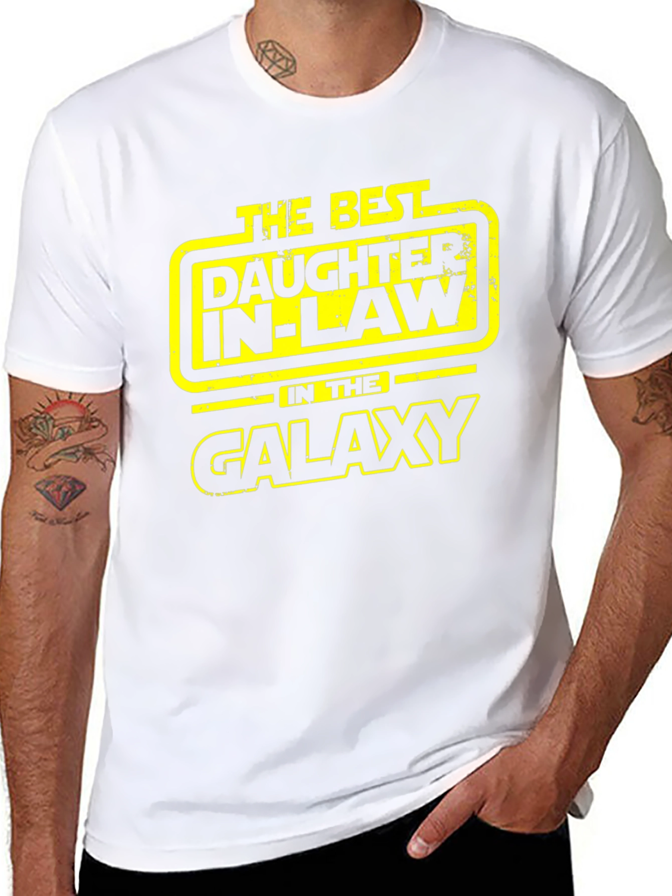 Best Daughter-in-Law T-Shirt: Star Wars Fan Gift