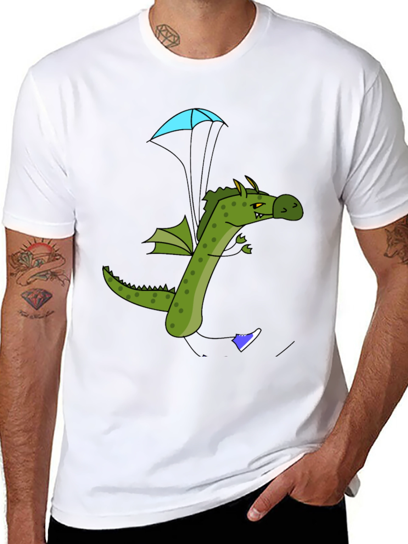 Dragon Parachute T-Shirt