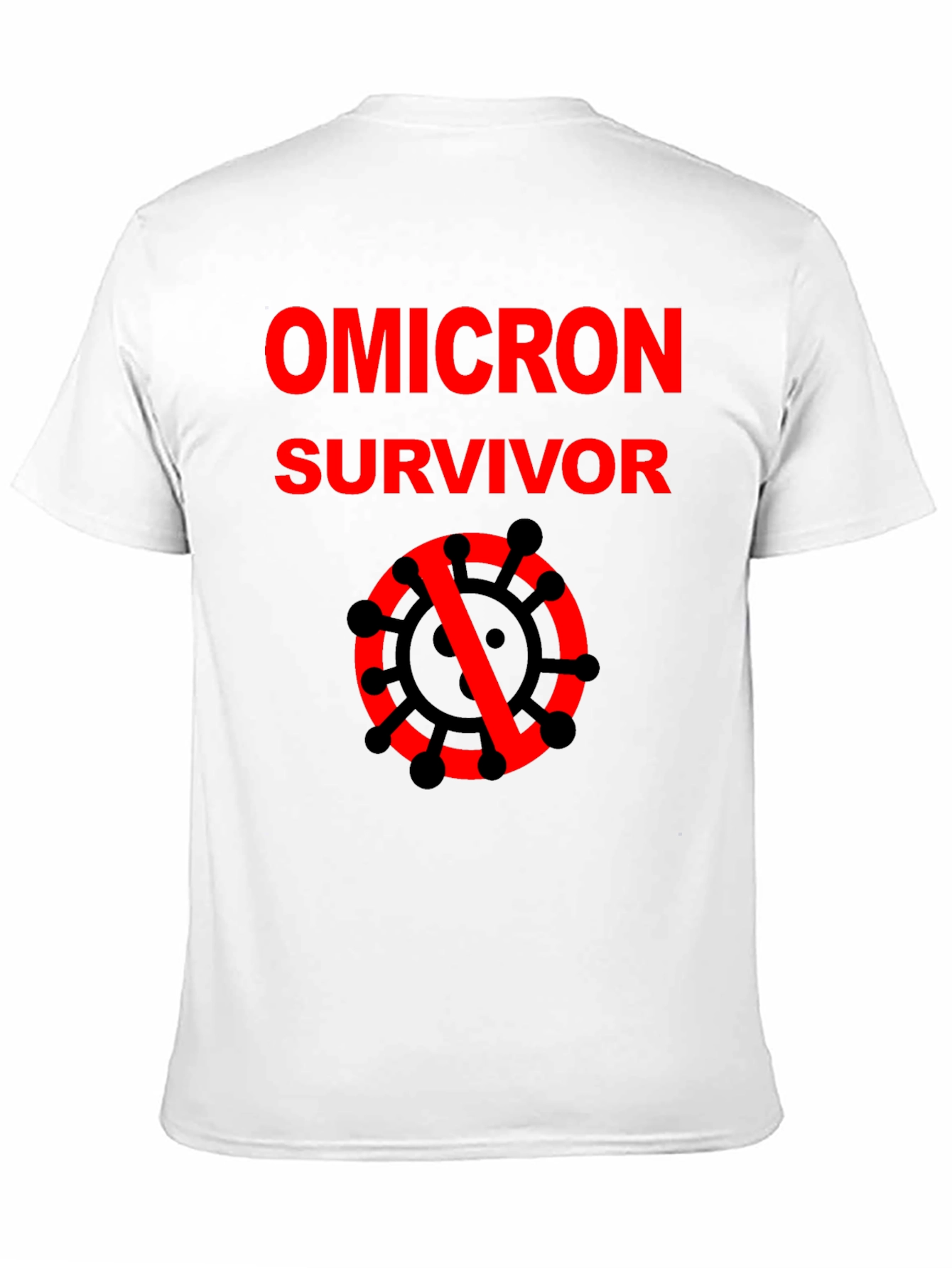 Omicron Survivor Graphic Tee - Black T-Shirt