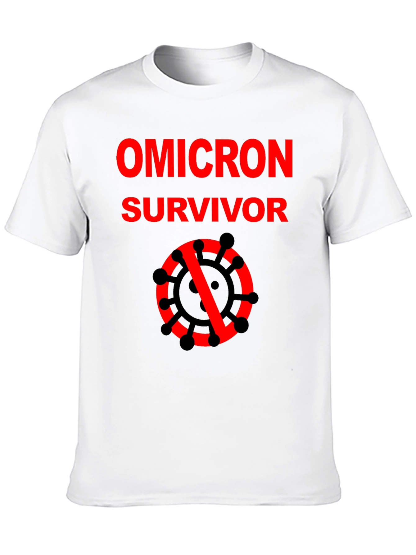 Omicron Survivor Graphic Tee - Black T-Shirt