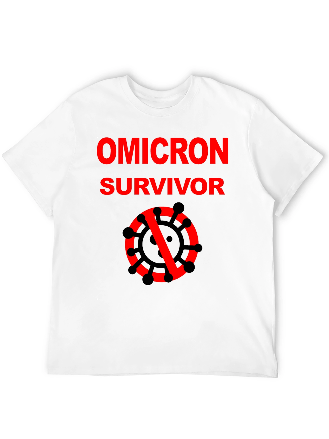 Omicron Survivor Graphic Tee - Black T-Shirt
