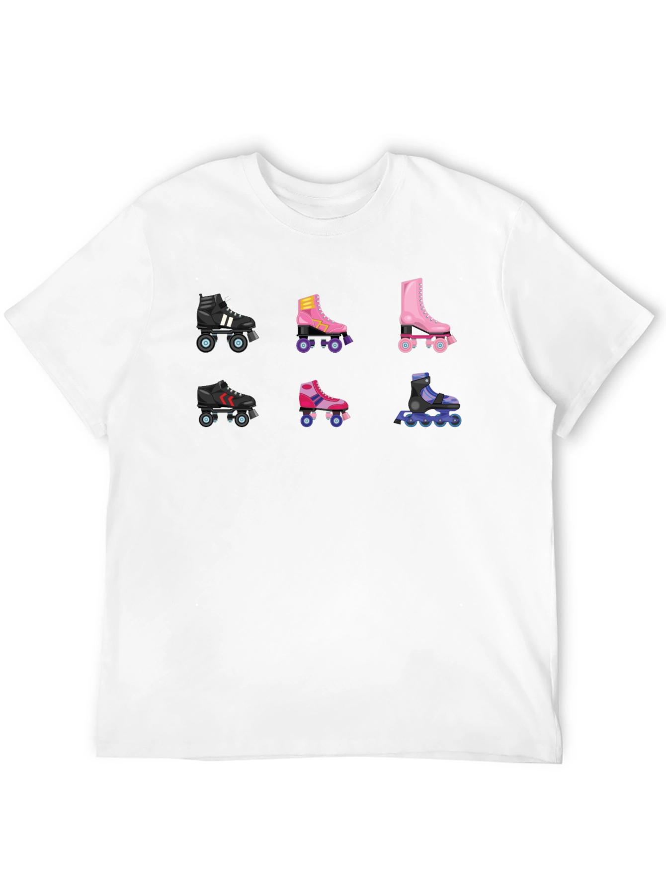 Retro Roller Skate Graphic Tee