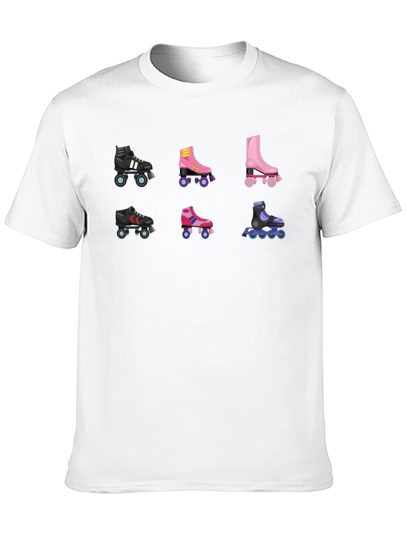 Retro Roller Skate Graphic Tee