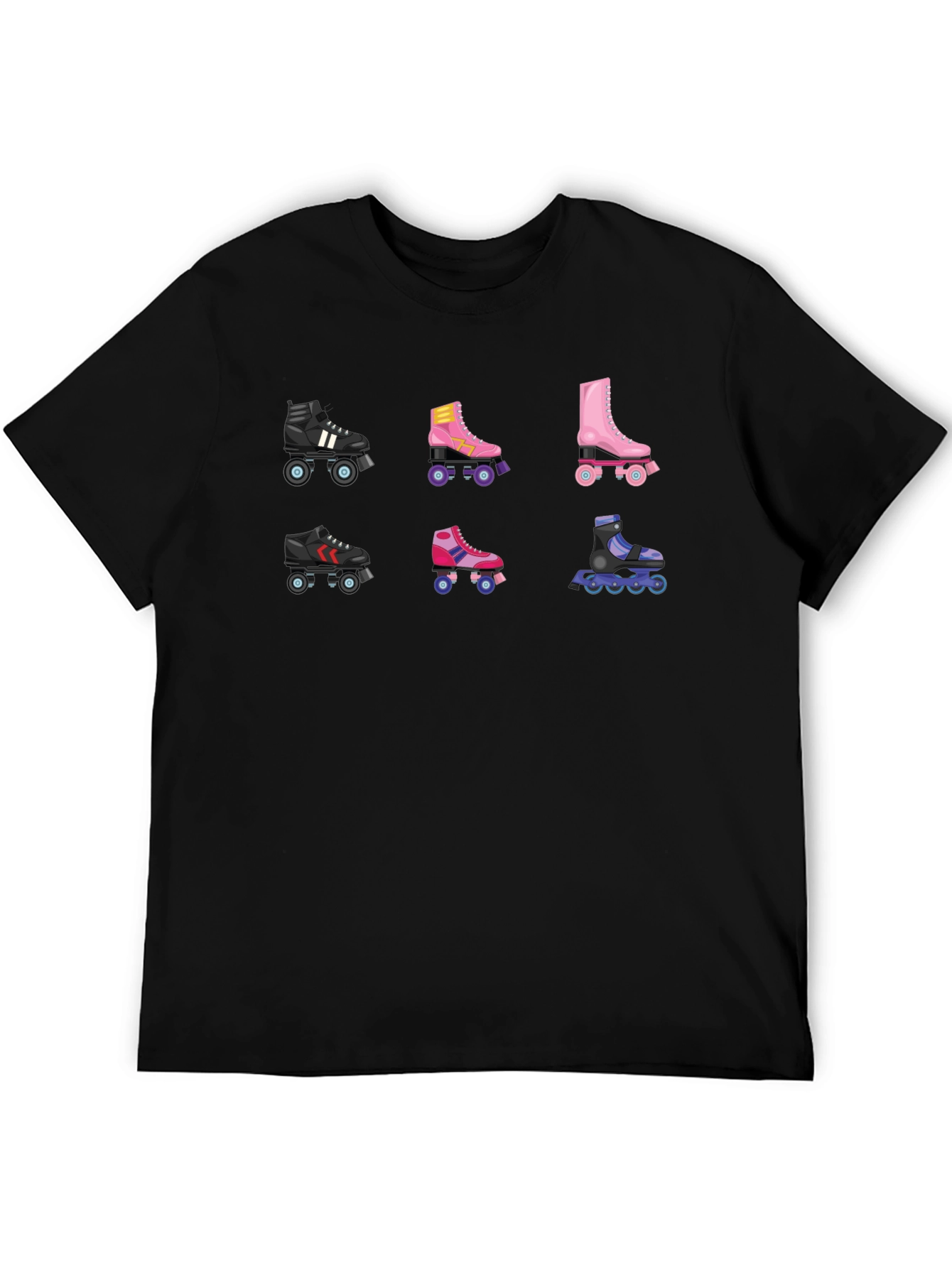 Retro Roller Skate Graphic Tee