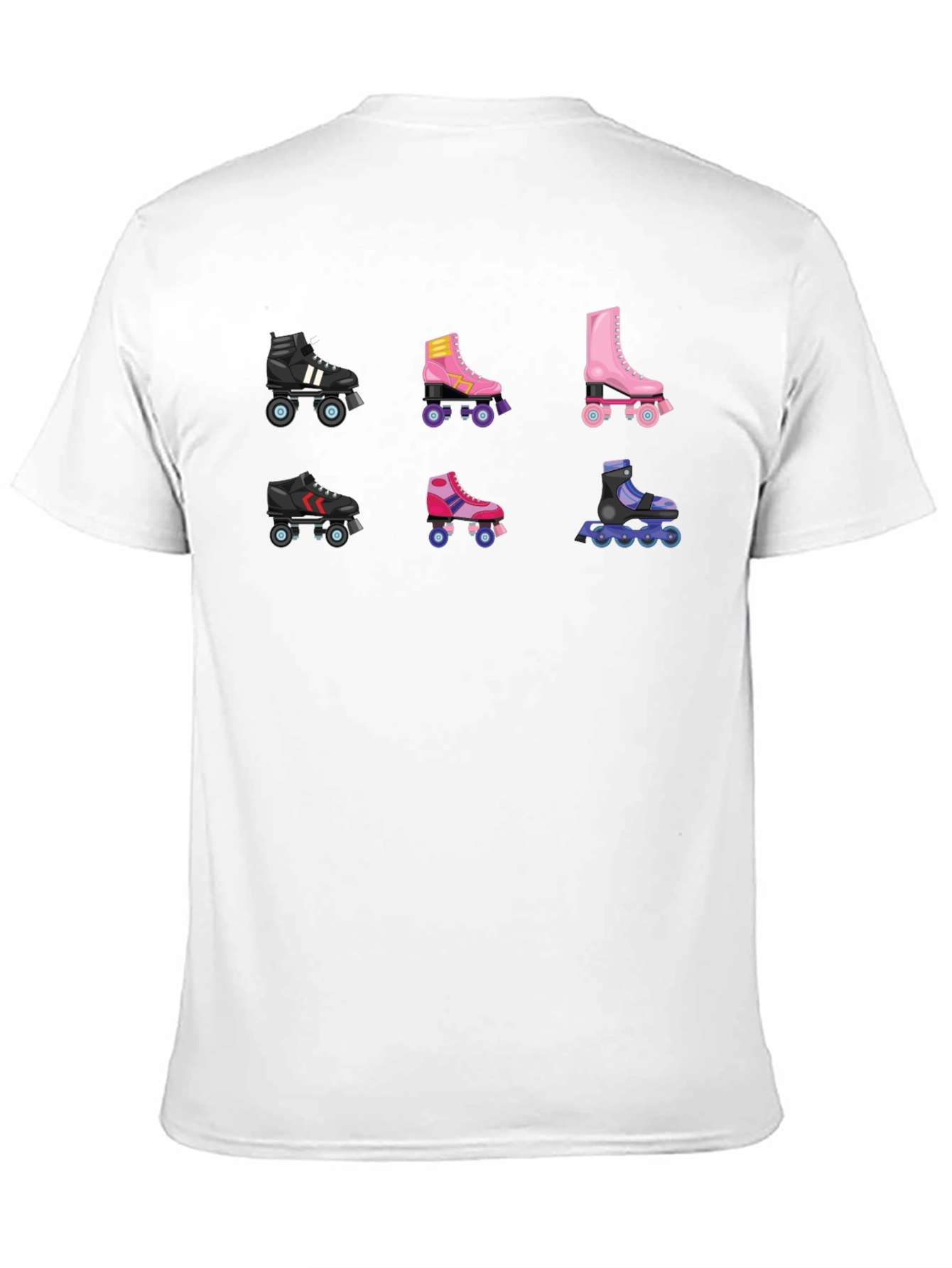 Retro Roller Skate Graphic Tee