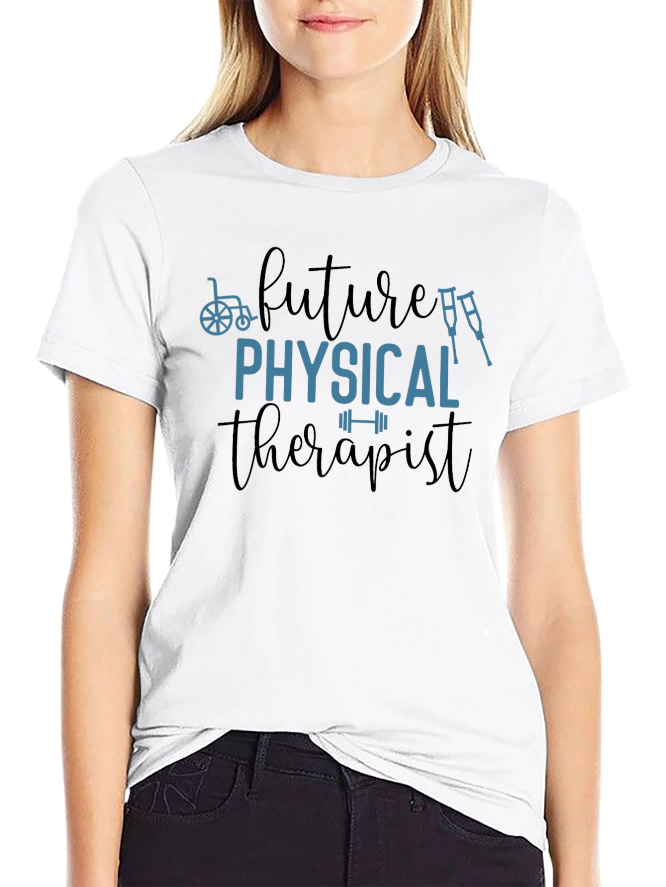 Future Physical Therapist T-Shirt - Black