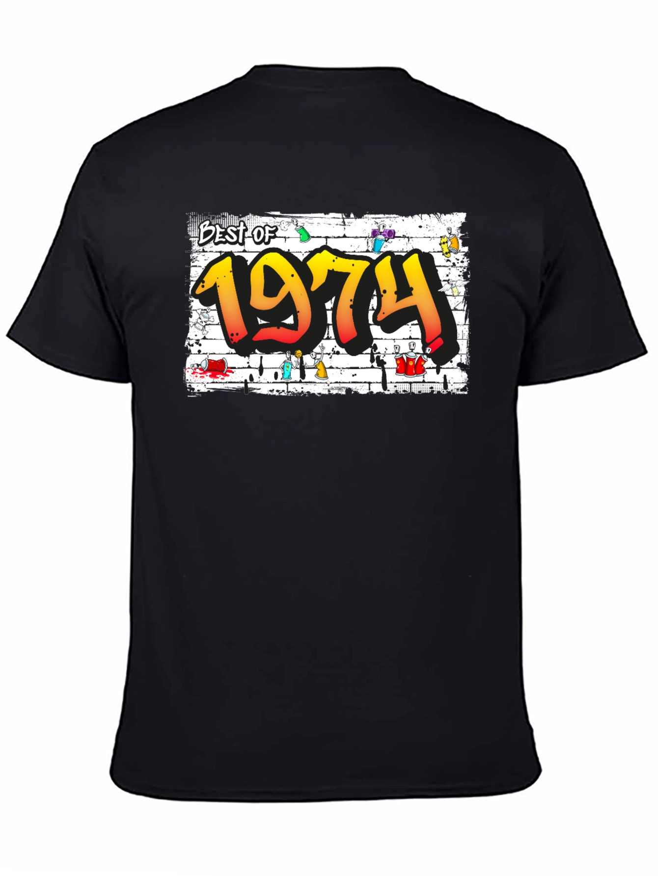 Best of 1974 Graffiti Style T-Shirt