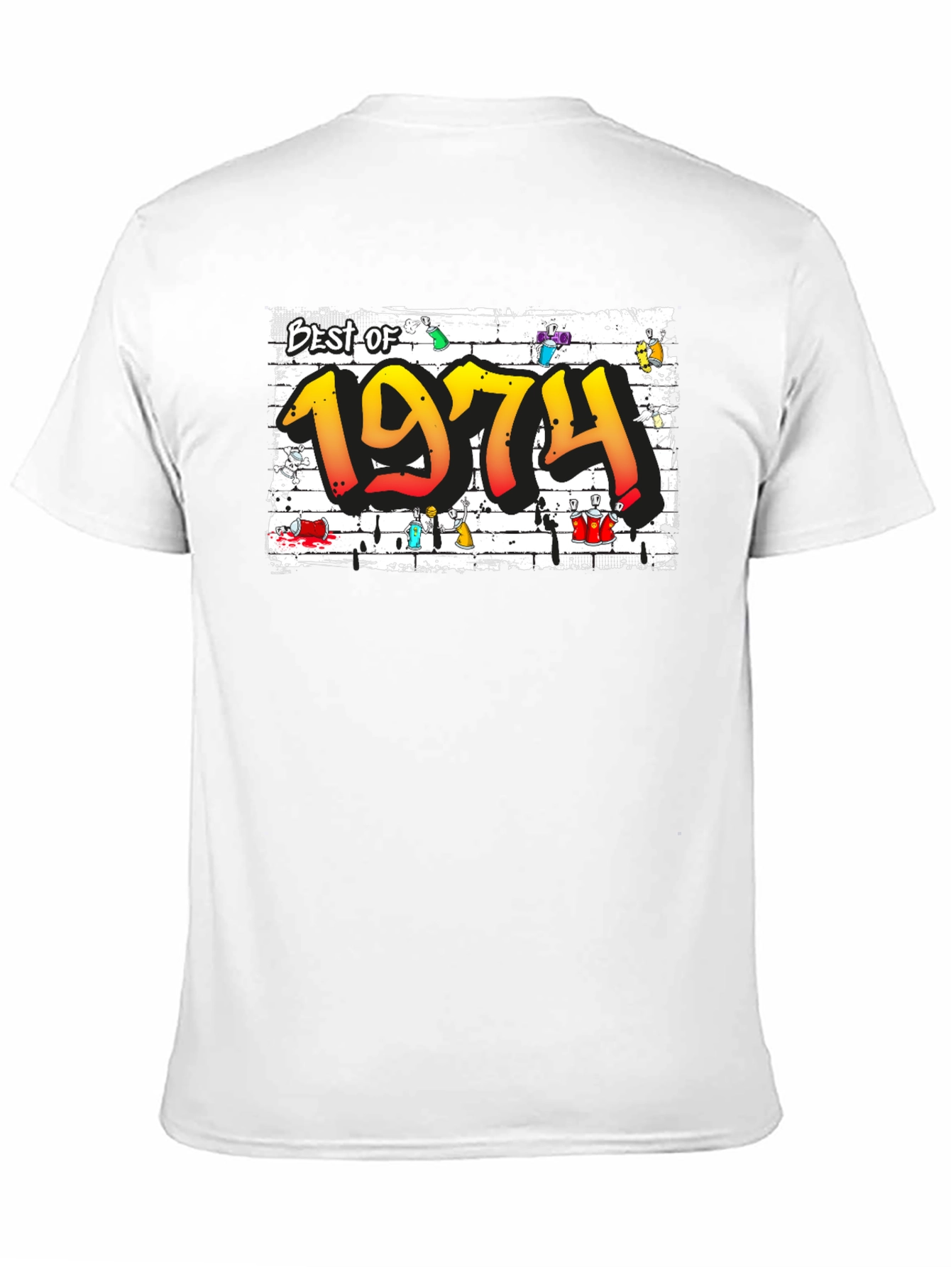 Best of 1974 Graffiti Style T-Shirt