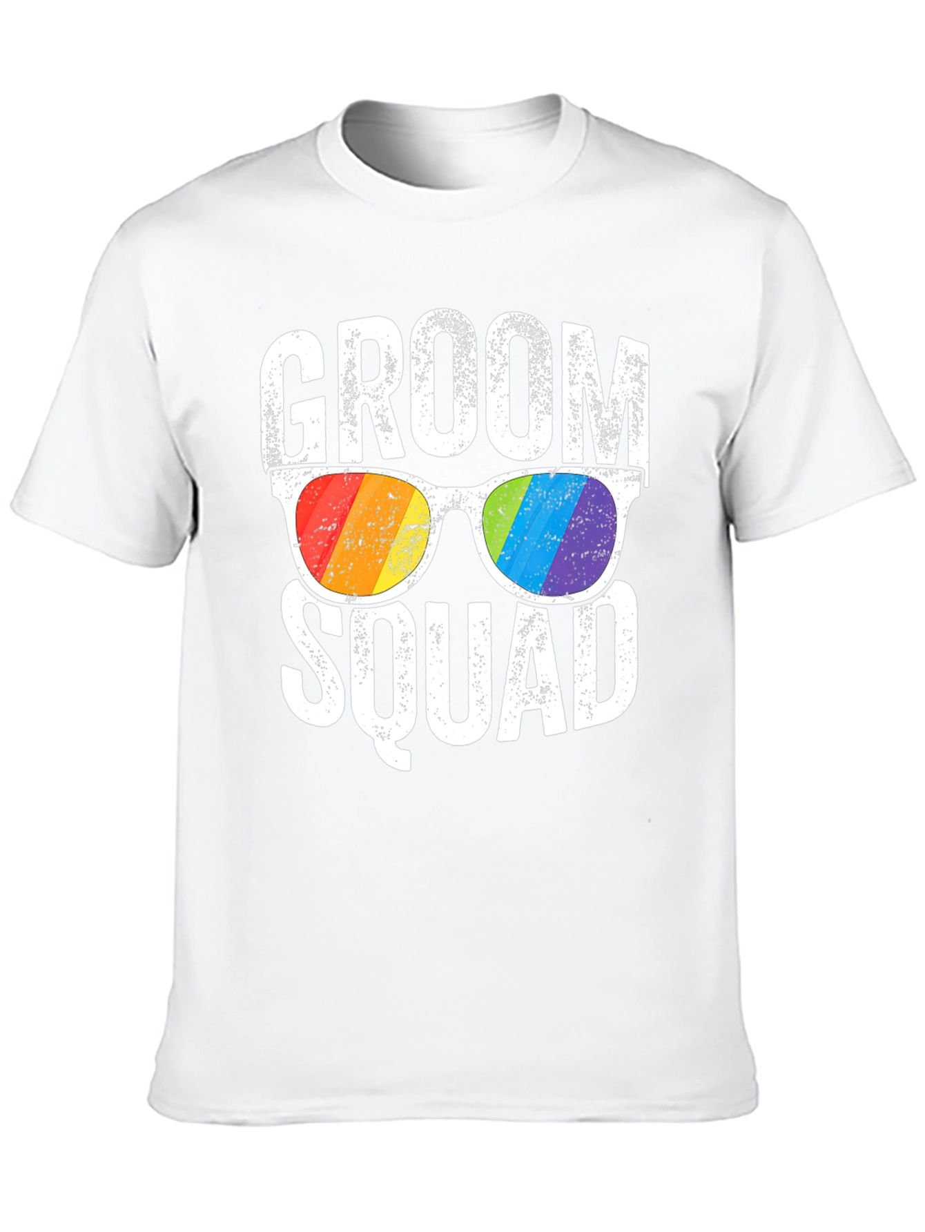 Groom Squad Pride Sunglasses Graphic T-Shirt
