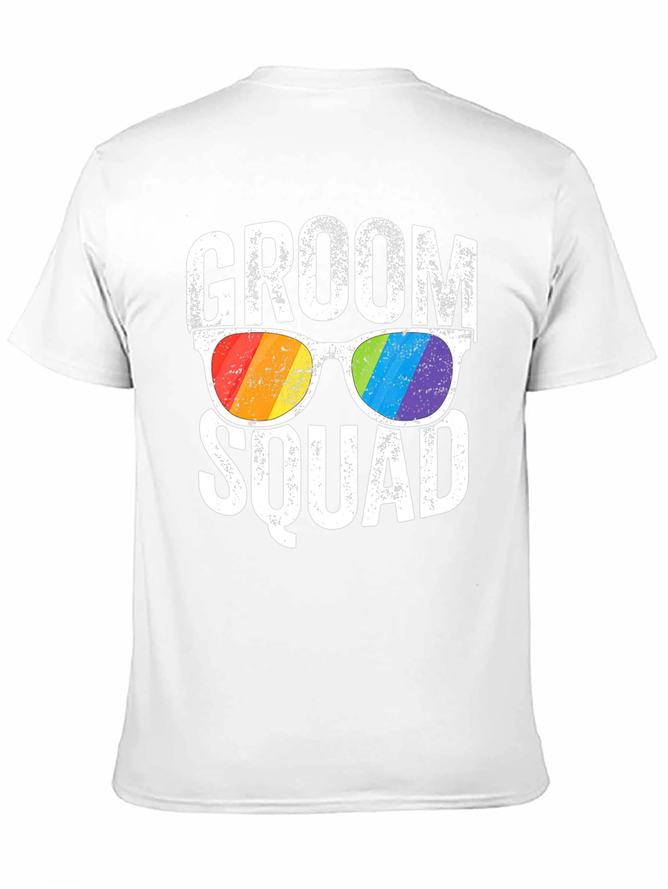 Groom Squad Pride Sunglasses Graphic T-Shirt