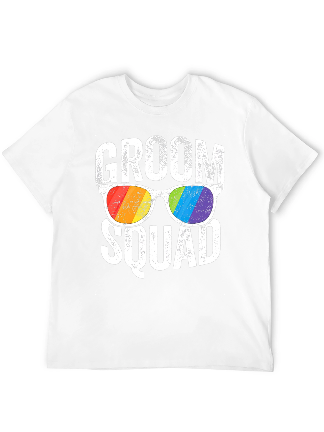 Groom Squad Pride Sunglasses Graphic T-Shirt