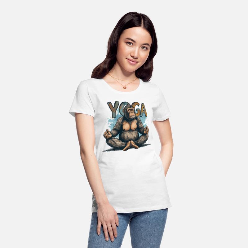 Yoga Monkey Relaxation Chill Chilling Meditation