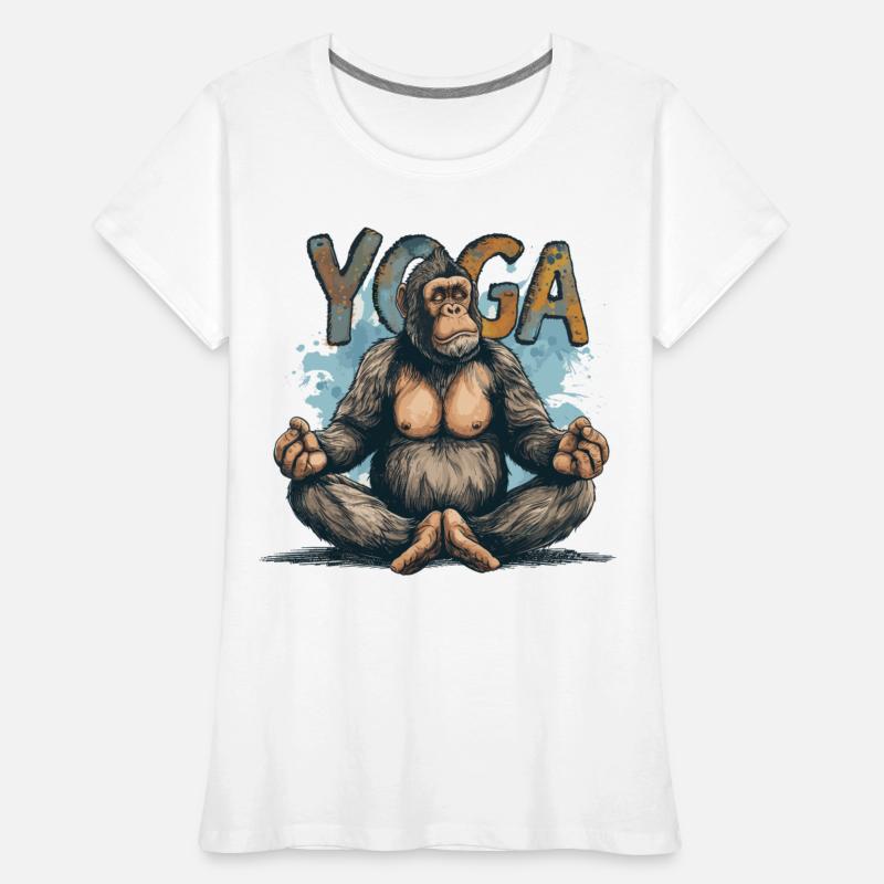 Yoga Monkey Relaxation Chill Chilling Meditation