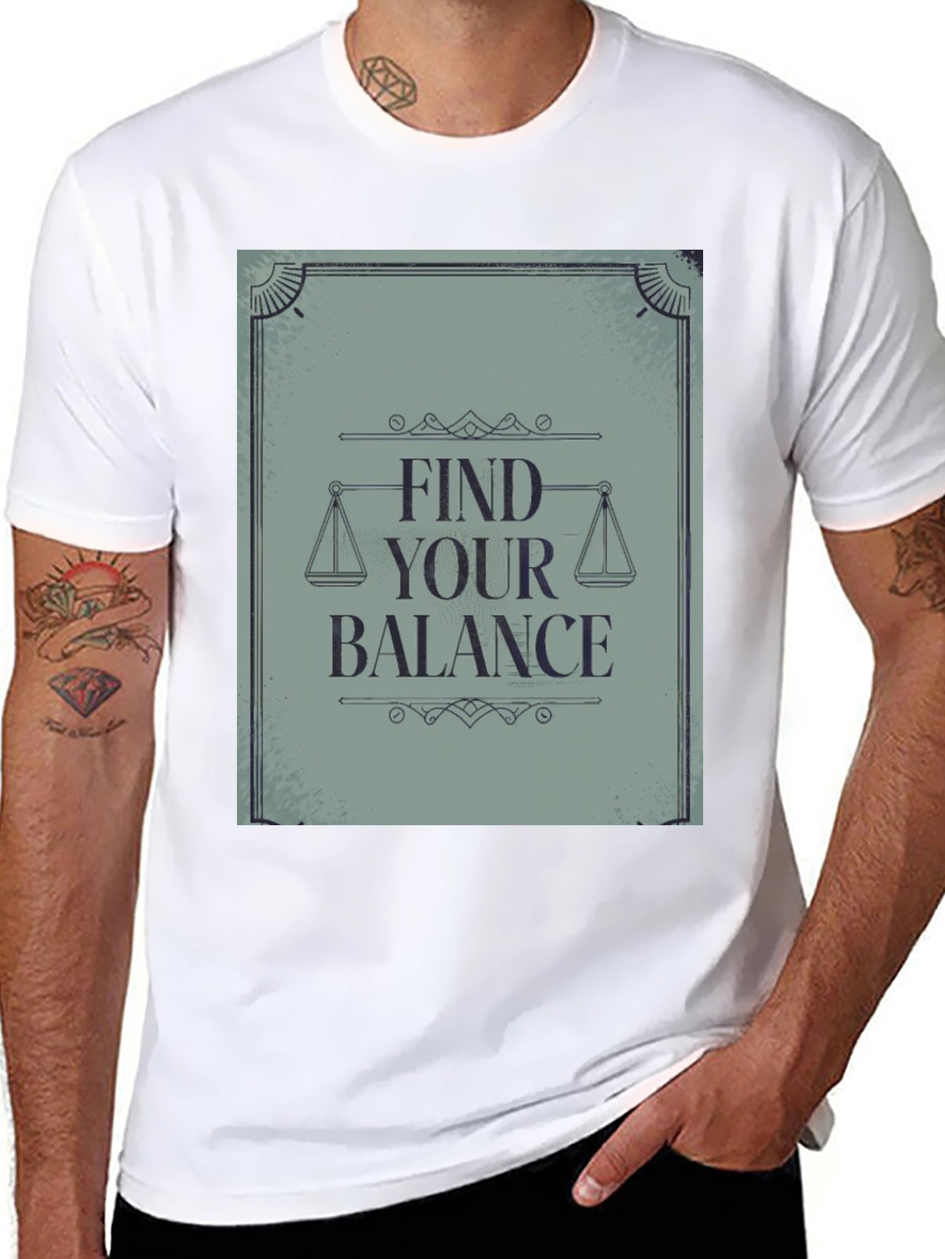 Find Your Balance Graphic T-Shirt