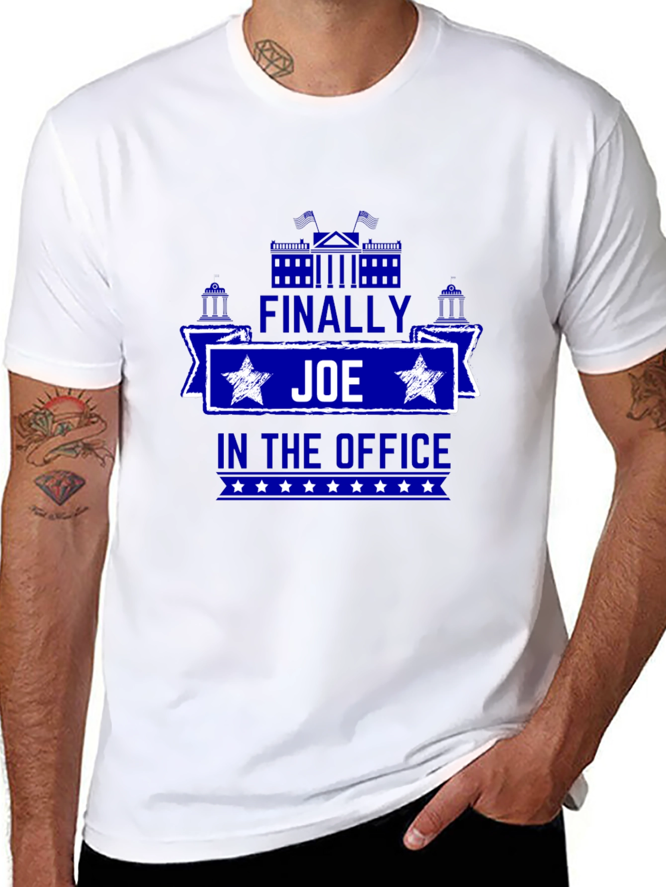 Finally Joe In the Office Black T-Shirt
