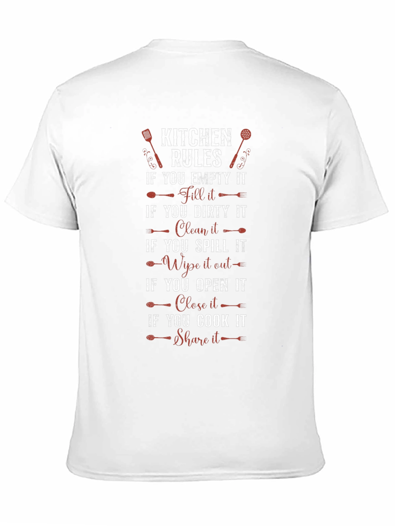 Kitchen Rules Graphic T-Shirt