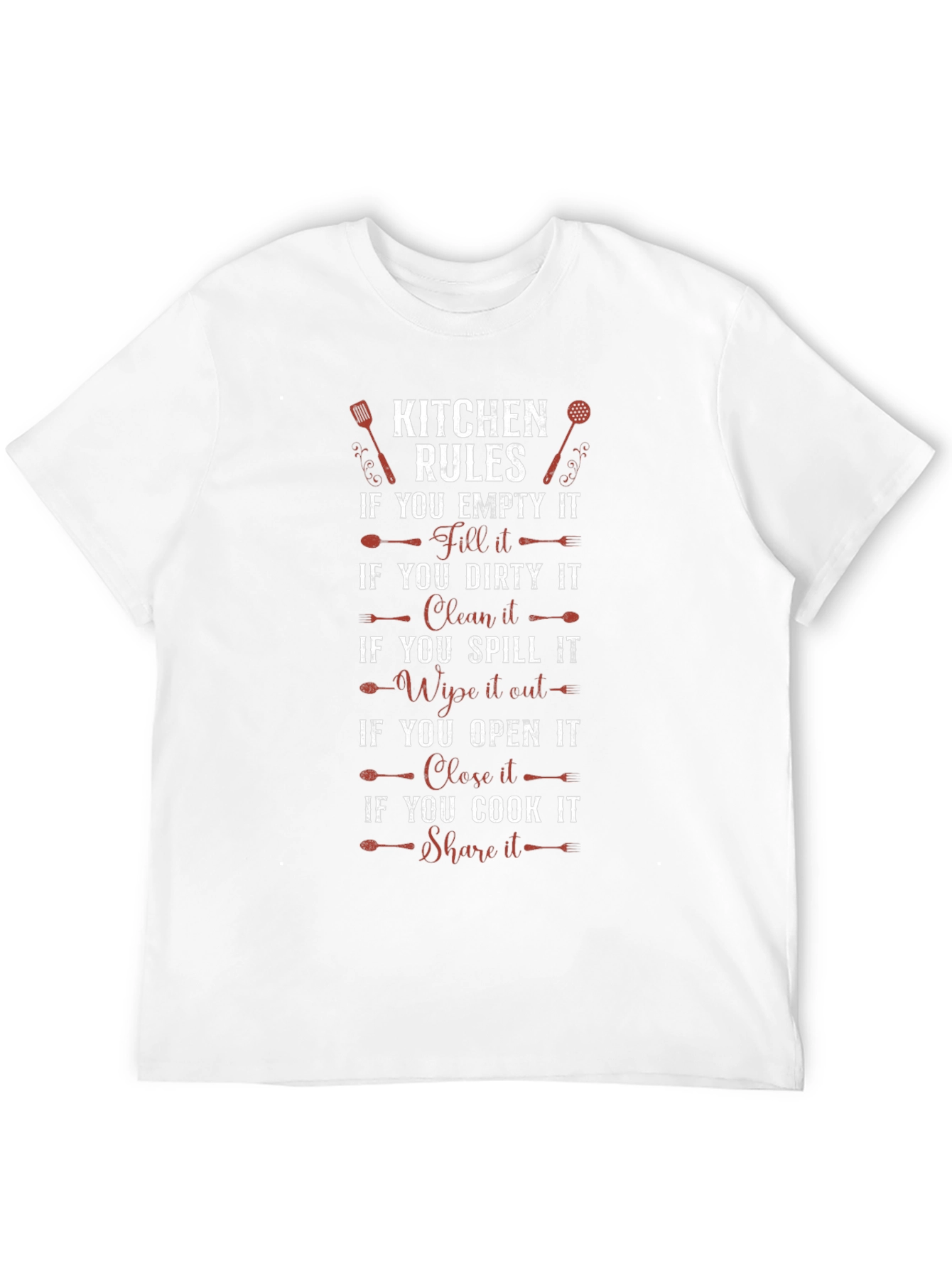 Kitchen Rules Graphic T-Shirt