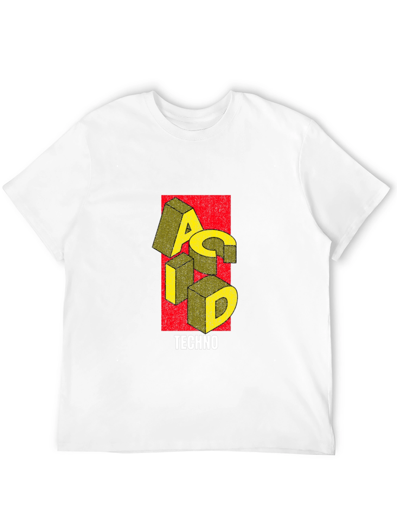 Acid Techno Graphic T-Shirt - Bold Music Tee