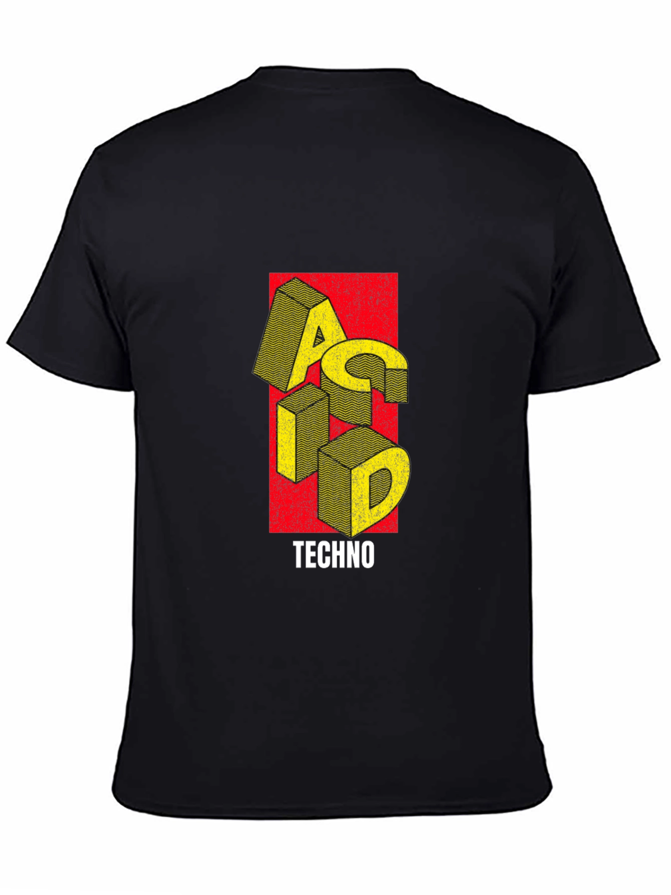 Acid Techno Graphic T-Shirt - Bold Music Tee