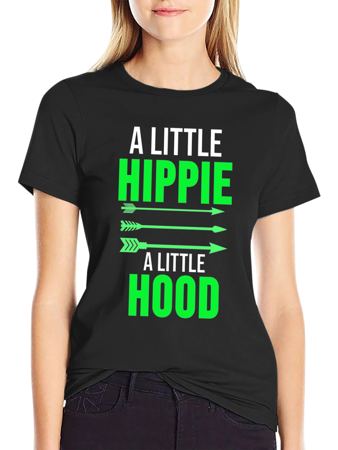 A Little Hippie A Little Hood T-Shirt