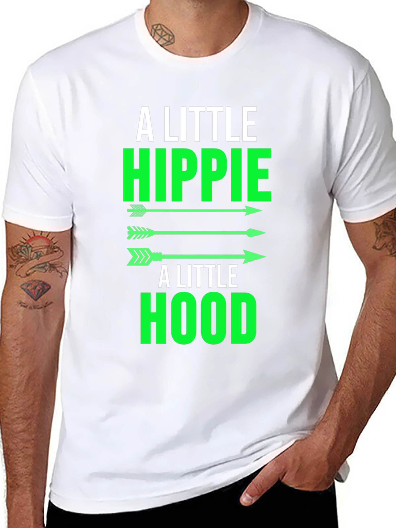 A Little Hippie A Little Hood T-Shirt