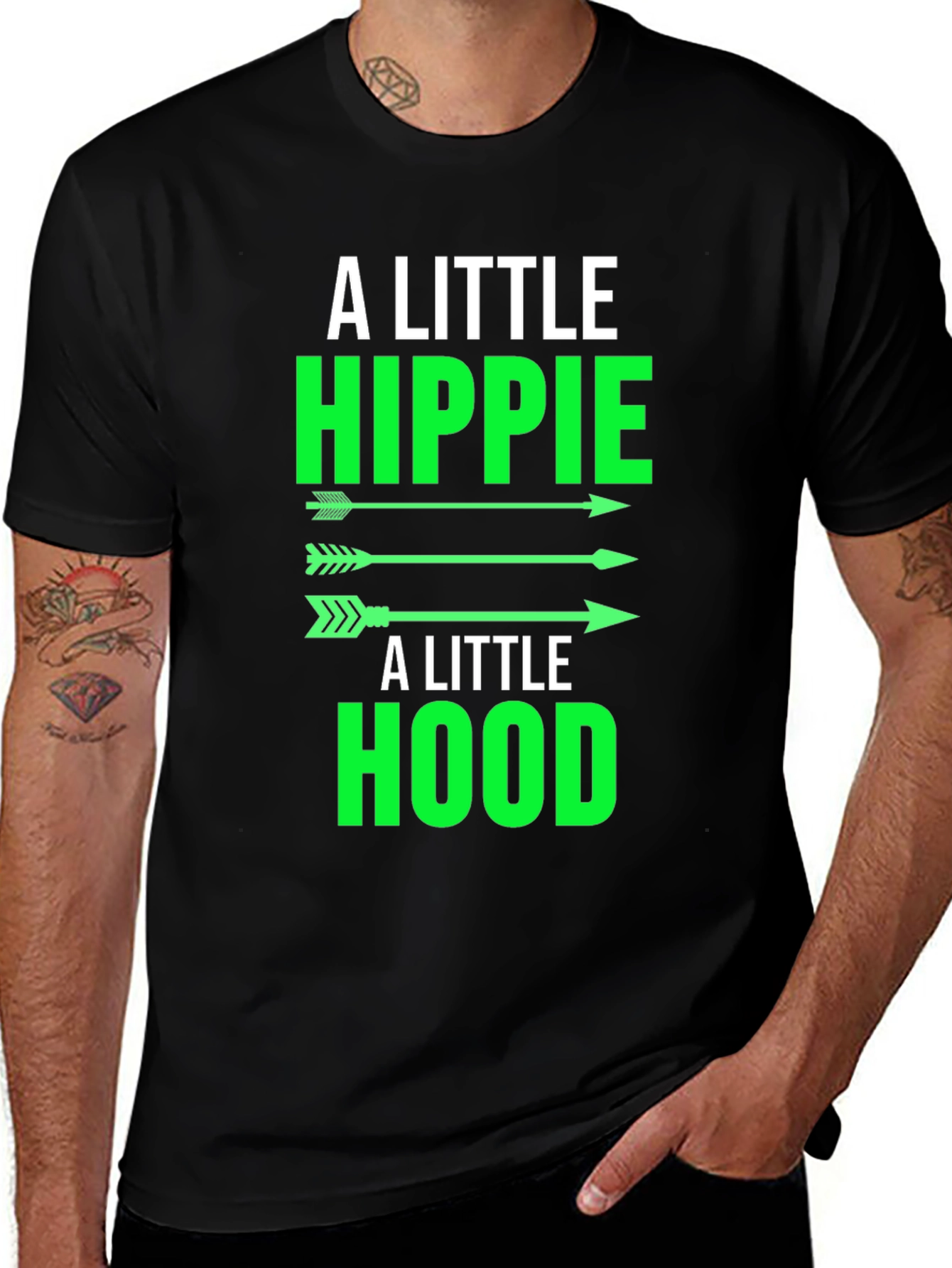 A Little Hippie A Little Hood T-Shirt